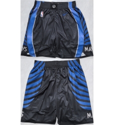 Men Dallas Mavericks Black Shorts Men Dallas Mavericks Black Shorts