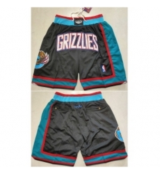 Memphis Grizzlies Basketball Shorts 012