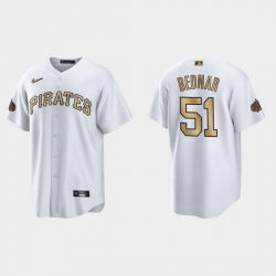 Men David Bednar Pittsburgh Pirates 2022 Mlb All Star Game White  Jersey