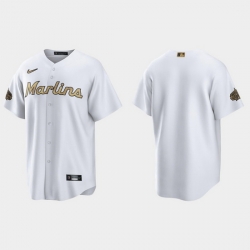 Men Miami Marlins 2022 Mlb All Star Game White  Jersey