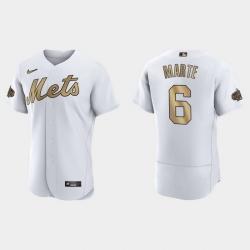 Men Starling Marte New York Mets 2022 Mlb All Star Game Authentic White Jersey