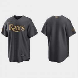 Men Tampa Bay Rays 2022 Mlb All Star Game Charcoal  Jersey