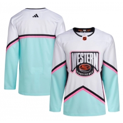 Men All Star Game Western Conference 2023 White Stitched Hockey Jersey