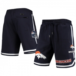 Men Denver Broncos Navy Shorts