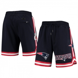 Men New England Patriots Navy Shorts