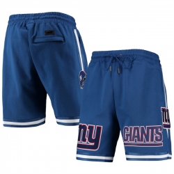 Men New York Giants Blue Shorts