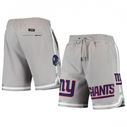 Men New York Giants Gray Shorts