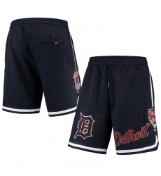 Men Detroit Tigers Navy Team Shorts