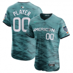 Men ACTIVE PLAYER Custom Teal 2023 All Star Flex Base Stitched MLB Jersey