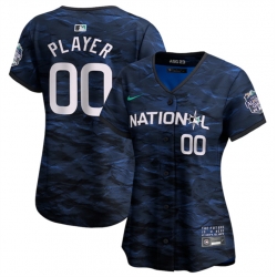 Women Active Player Custom 2023 All Star Royal Stitched Baseball Jersey