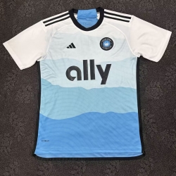 Charlotte FC Blue White Soccer Jersey