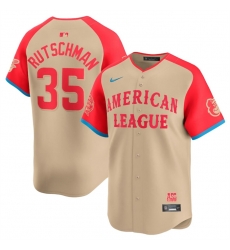 Youth American League 35 Adley Rutschman Cream 2024 All Star Limited Stitched Jersey