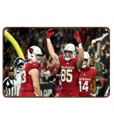 Arizona Cardinals Aluminum Sign 12x8 Inch Trey McBride 001