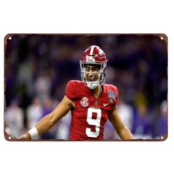 Carolina Panthers Aluminum Sign 12x8 Inch Bryce Young 002