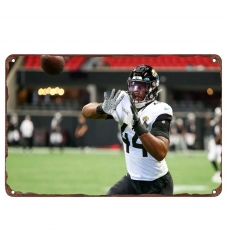 Jacksonville Jaguars Aluminum Sign 12x8 Inch Travon Walker  003