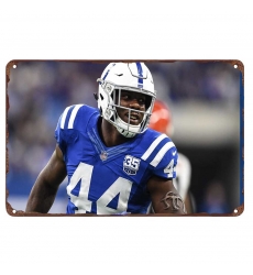 Indianapolis Colts Aluminum Sign 12x8 Inch Zaire Franklin  001