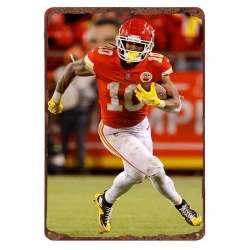 Kansas City Chiefs Aluminum Sign 12x8 Inch Isiah Pacheco 002