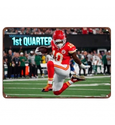 Kansas City Chiefs Aluminum Sign 12x8 Inch Isiah Pacheco 004