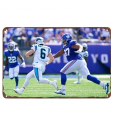 New York Giants Aluminum Sign 12x8 Inch Dexter Lawrence 001