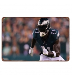 Philadelphia Eagles Aluminum Sign 12x8 Inch A.J. Brown 004