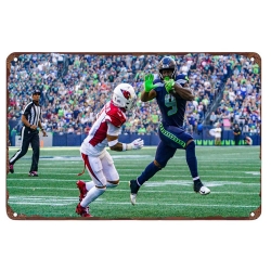 Seattle Seahawks Aluminum Sign 12x8 Inch Kenneth Walker III 005