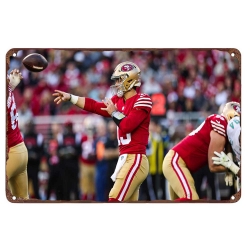 San Francisco 49ers Aluminum Sign Brock Purdy 001