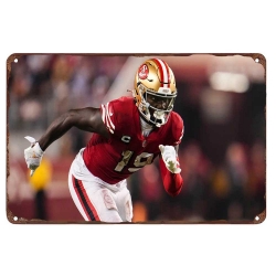 San Francisco 49ers Aluminum Sign Deebo Samuel 004