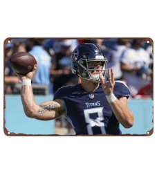 Tennessee Titans Aluminum Sign 12x8 Inch Will Levis 001