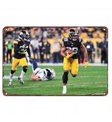 Pittsburgh Steelers Aluminum Sign 12x8 Inch Minkah Fitzpatrick 003