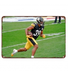 Pittsburgh Steelers Aluminum Sign 12x8 Inch Minkah Fitzpatrick 004