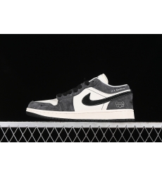 AIR JORDAN 1 LOW WHITE GREY BLACK SJ9950 016