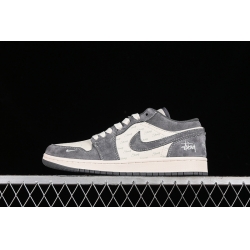 AIR JORDAN 1 LOW WHITE GREY SJ9950 010