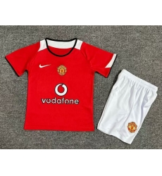 Youth Retro Soccer Jerseys Manchester United F.C. 04 06