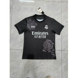 Men 2024 2025 Soccer Jersey Real Madrid CF Black