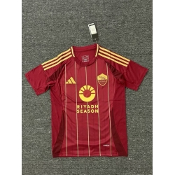 Men 2024 2025 Soccer Jersey Roma