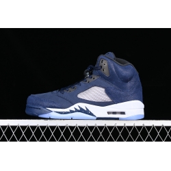 AIR JORDAN 5 MIDNIGHT NAVY AJ5 BLUE WHITE FD6812 400