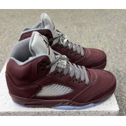 Air Jordadn 5 Dard Red OG Basketball Men Shoes