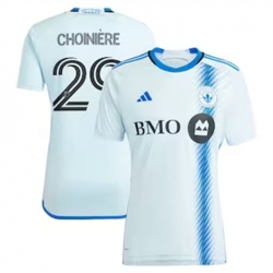 Men CF Montreal Mathieu Choiniere 2024 25 Away Replica Light Blue