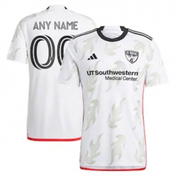 Men FC Dallas Custom 2023 24 Away Replica White