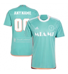 Men Inter Miami CF Custom 2024 25 Third Replica Aqua