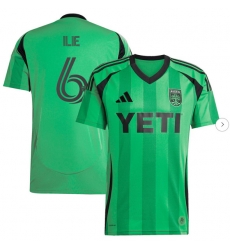 Mens Austin FC Ilie Sanchez adidas Green 2025 The Heartbeat Kit Replica Player Jersey
