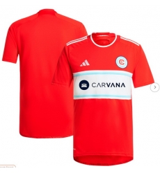 Men's Chicago Fire adidas Red 2024 Return To Red Replica Jersey Men's Chicago Fire adidas Red 2024 Return To Red Replica Jersey