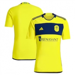 Men Nashville SC Blank 2024 25 Home Replica Yellow