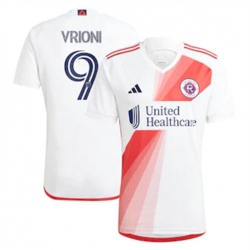 Men New England Revolution Giacomo Vrioni 2023 24 Away Replica White