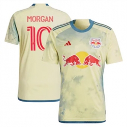 Men New York Red Bulls Lewis Morgan 2023 24 Daniel Patrick Replica Yellow