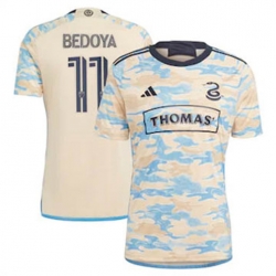 Men Philadelphia Union Alejandro Bedoya 2023 24 Away Replica Tan