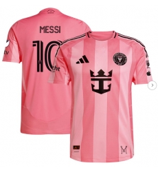 Men's Inter Miami CF Lionel Messi adidas Light Pink 2025 Euforia Authentic Player Jersey Men's Inter Miami CF Lionel Messi adidas Light Pink 2025 Euforia Authentic Player Jersey