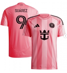 Men's Inter Miami CF Luis Suárez adidas Light Pink 2025 Euforia Replica Player Jersey Men's Inter Miami CF Luis Suárez adidas Light Pink 2025 Euforia Replica Player Jersey