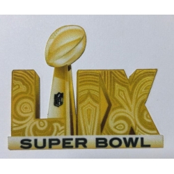 NFL Eagles Super Bowl LIX Gold patch Biaog