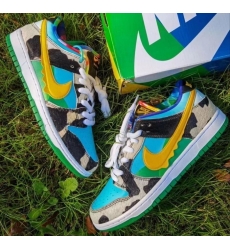 Men Nike Dunk Milk Ice Cream Shoes